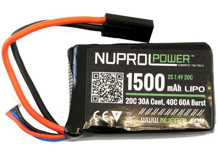 Airsoft 1500 MAH Lipo Battery