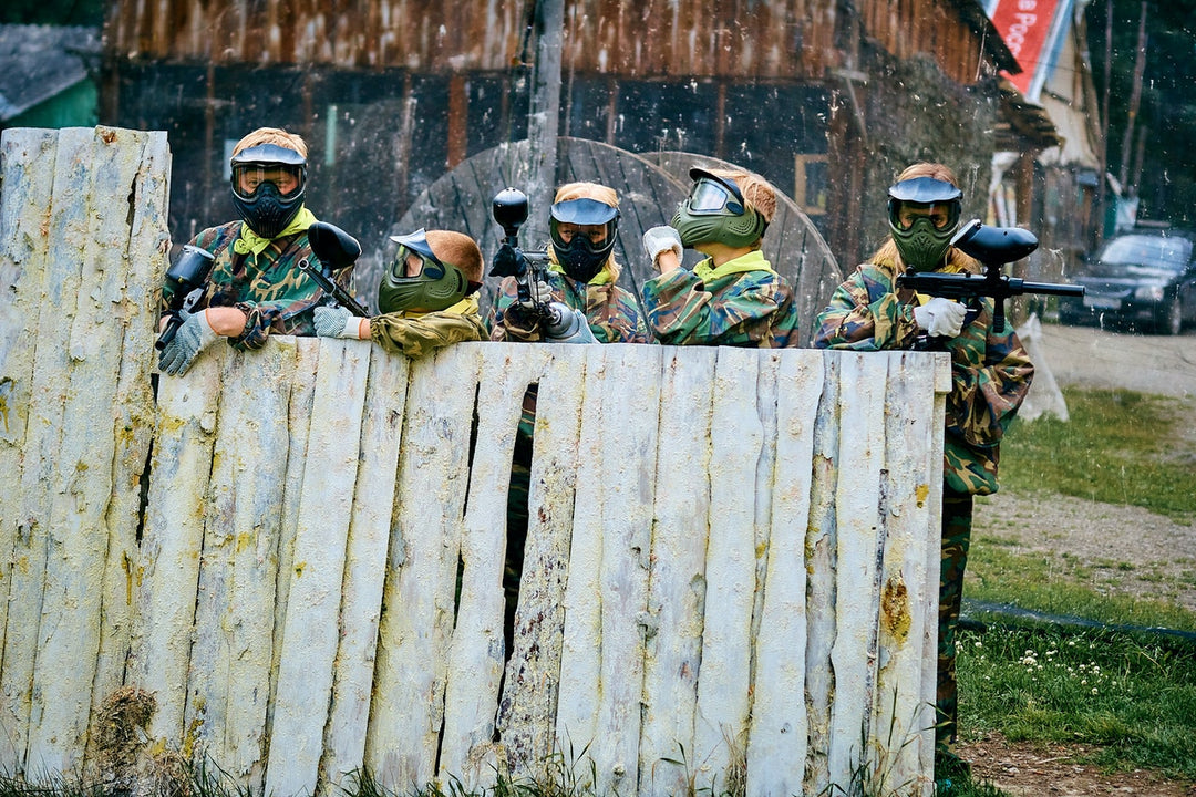 5 Man Paintball Team