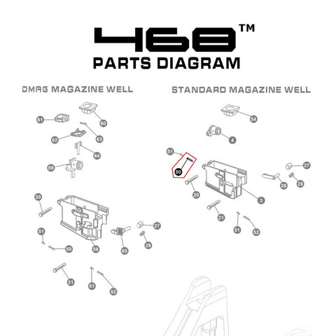 FSE-050 468 Take Down Pin Locking Pin