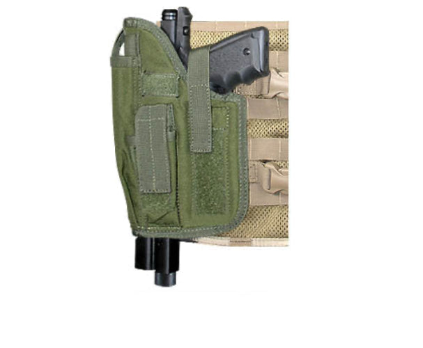MOLLE Ranger Tactical Cross Draw Holster (Left - Big)