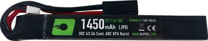 Nuprol Power 1450mah 7.4v 30c Lipo Stick Type