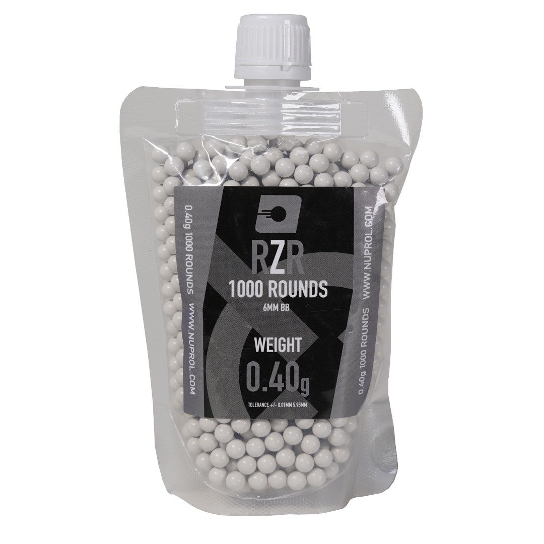 Nuprol RZR 0.40g 6mm BB 1000 Rounds