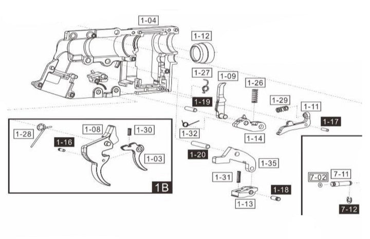 Umarex T4E TR50 1-09 Pushing Part