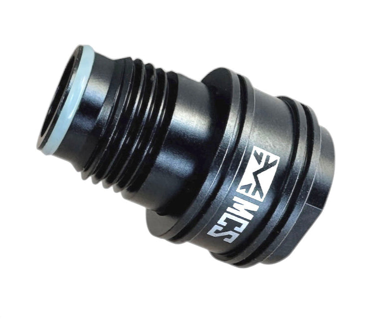 Universal Integrated On/Off Slide Valve Air Adapter – Compact Female-to-Male Tank Thread Connector