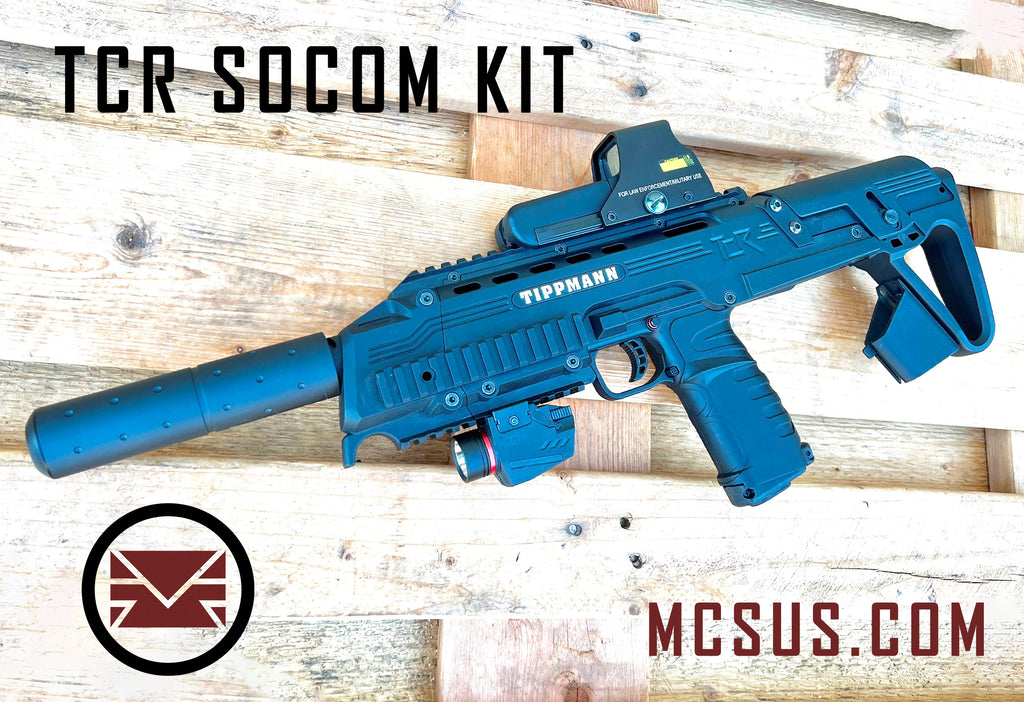 Special Ops Kit for Tippmann TCR BYRNA TCR (Barrel & Silencer)