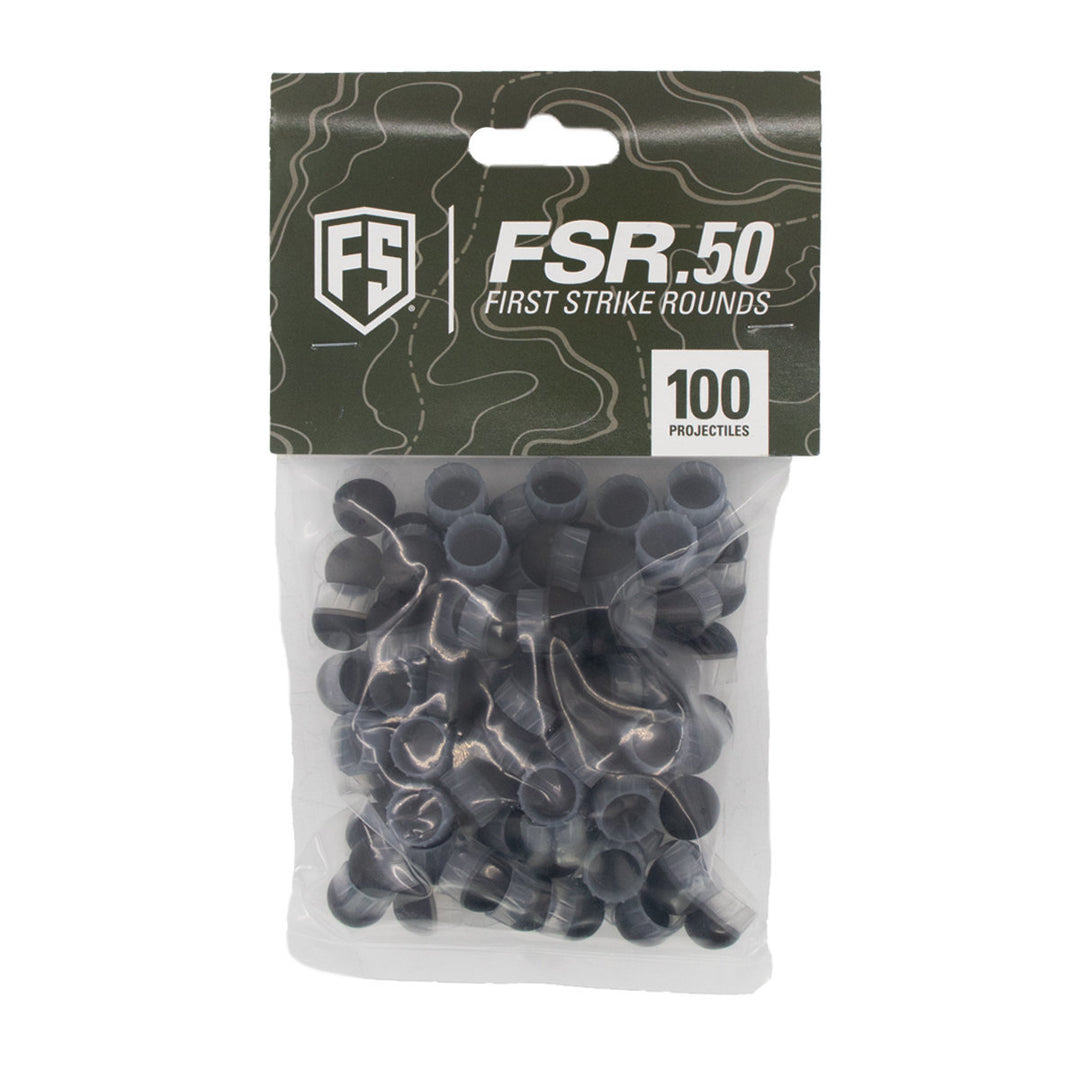 First Strike .50 Cal Rubber Rounds - 100