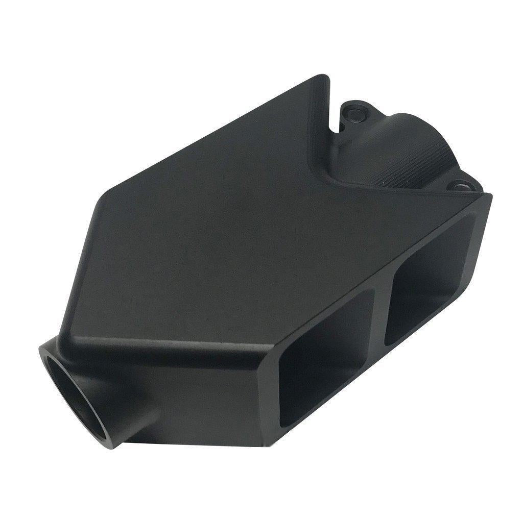 Barrett M82 Style Muzzle Brake for Paintball Barrel (22mm Muzzle Threads)