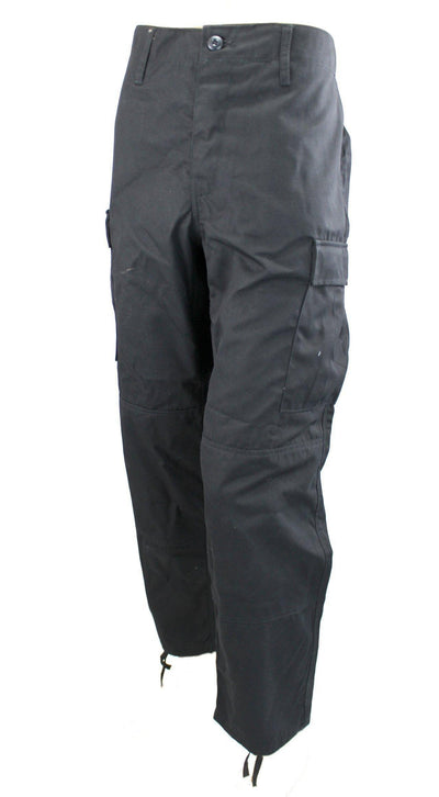 Black BDU Pants / Trousers Extra Large
