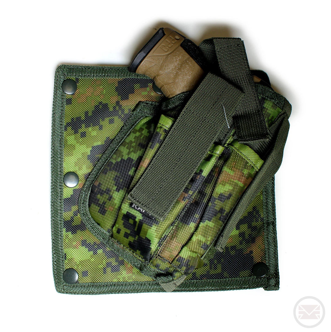 Cross Draw Pistol Holster (Left Hand - Big) (CADPAT)