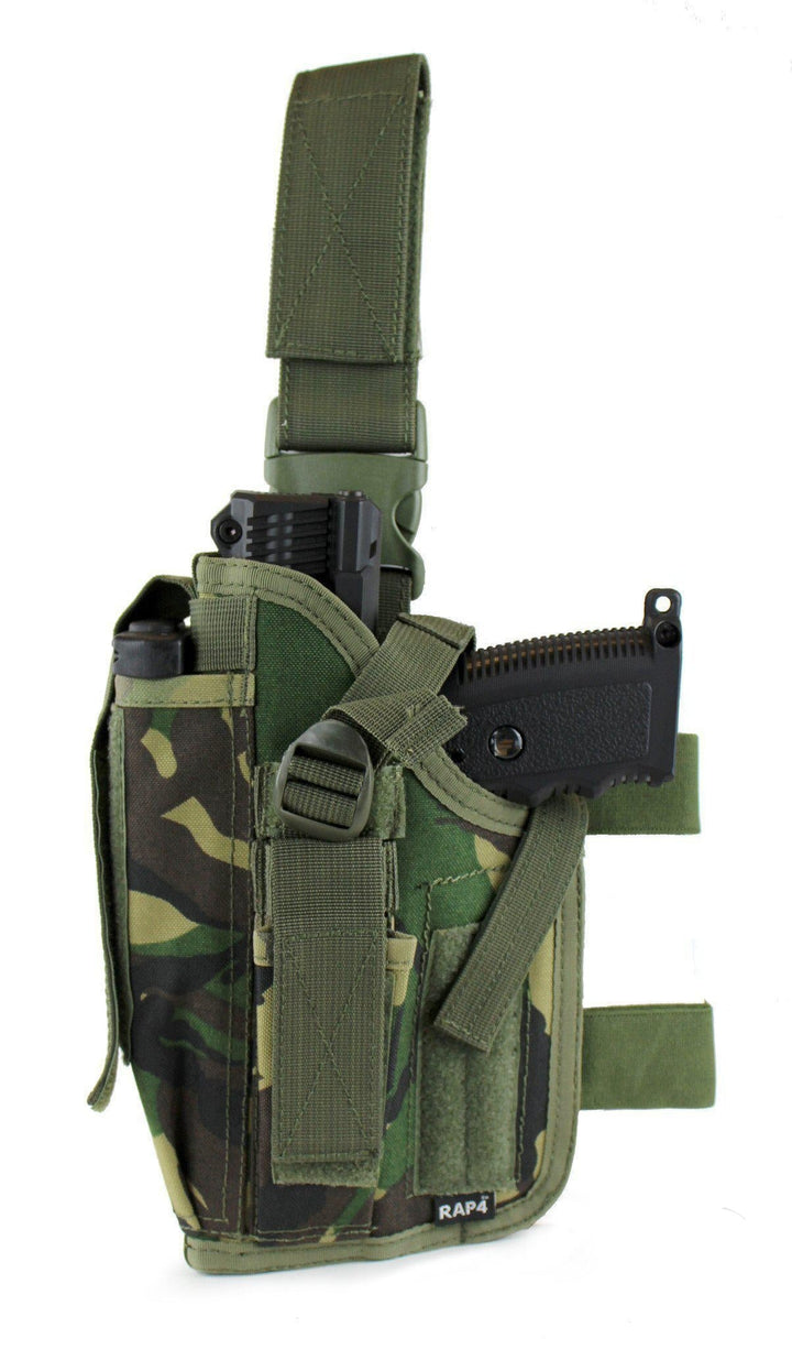 British DPM Drop Leg Large Pistol Holster Left Hand