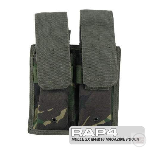 MOLLE M4/M16 Magazine Pouch (British Disruptive Pattern Material - DPM)