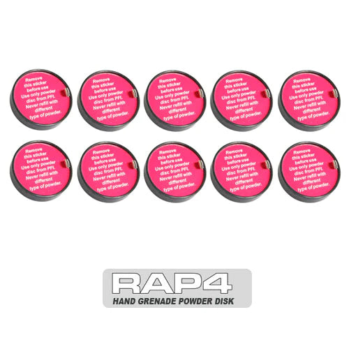 RAP4 Hand Grenade Powder Disk