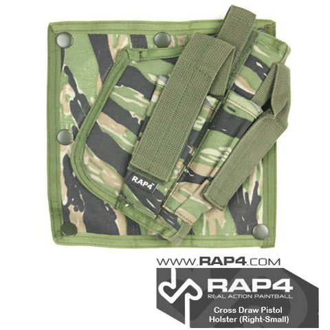 Cross Draw Pistol Holster (Right Hand - Small) (Tiger Stripe)