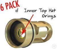TechT O-ring Kit - 6-Pack Inner Top Hat O-Rings-Modern Combat Sports