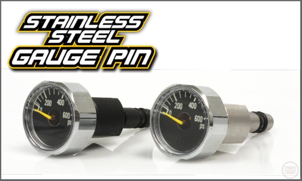TECHT Stainless Steel Gauge Pin for Phenom - Black-Modern Combat Sports