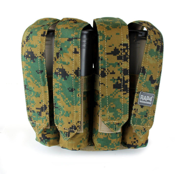 Marpat Vertical 4x MOLLE P90 Paintball Pod Pouch