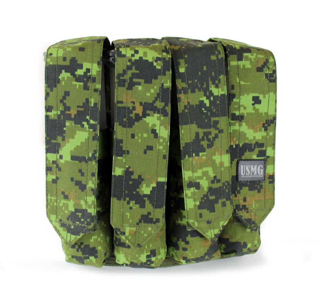 Cadpat Vertical 4x MOLLE P90 Paintball Pod Pouch