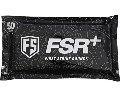 First Strike FSR+ Paintballs - 50 Count - White/White