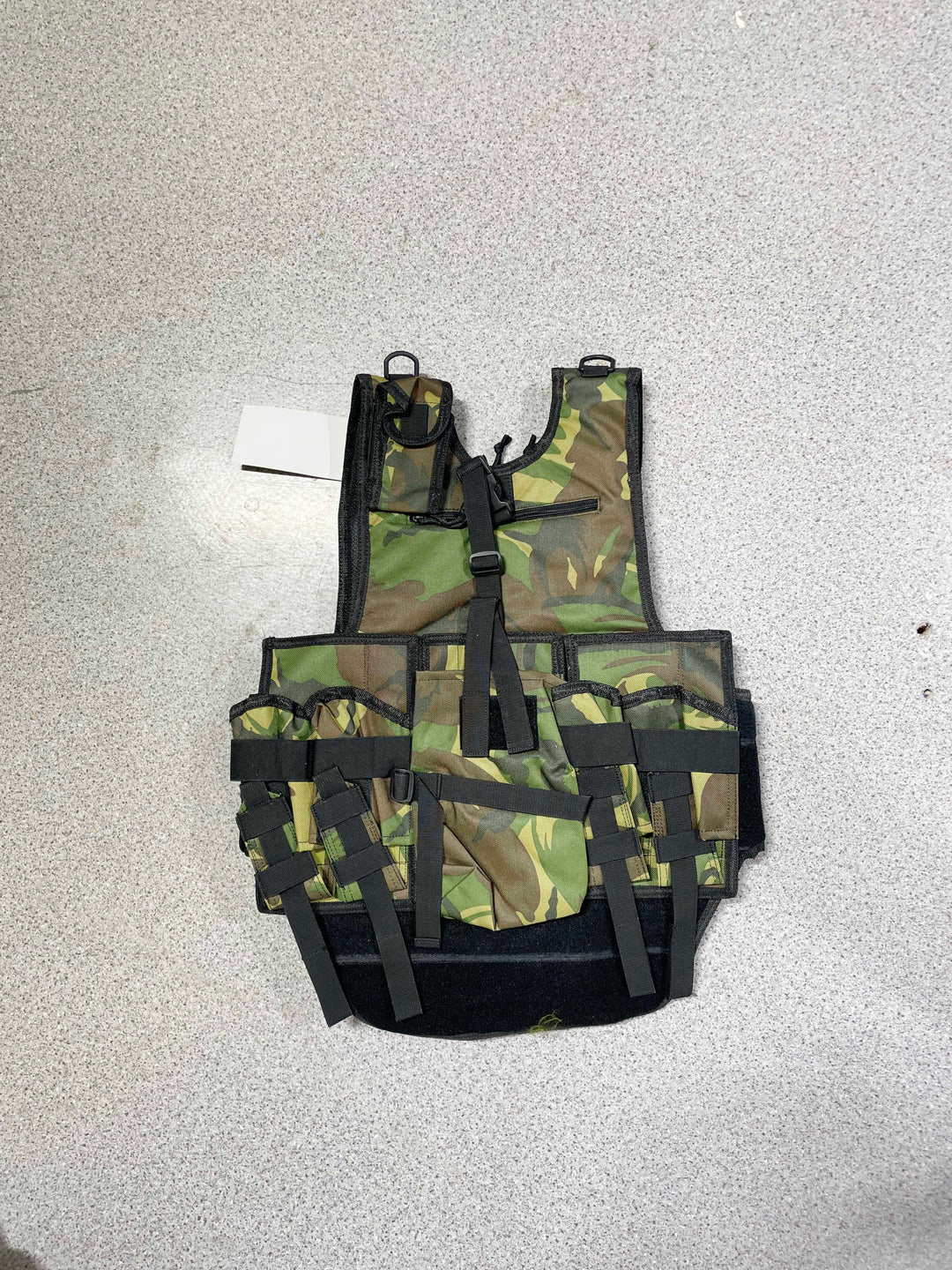 Counterstrike Padded Camo Paintball Vest - Chest Protector