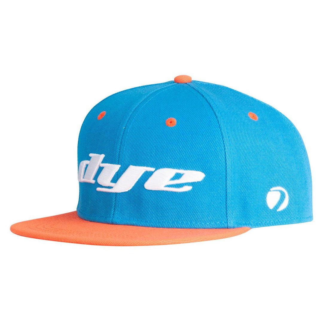 DYE Blue/Orange Snap Cap – Dye Large Logo