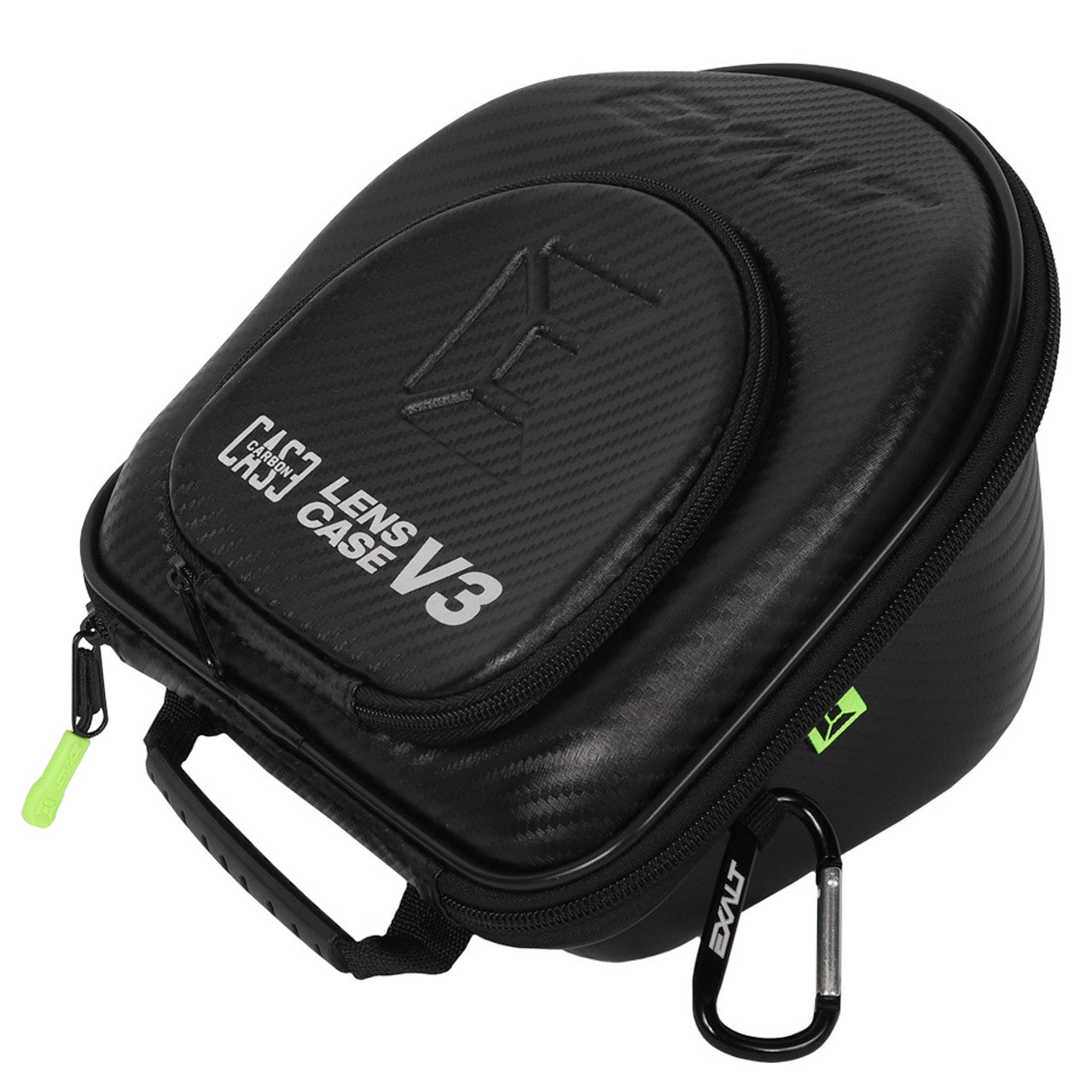 The Exalt V3 Lens case is a one size fits all universal case that allows you to keep your Paintball Mask Lens safe.