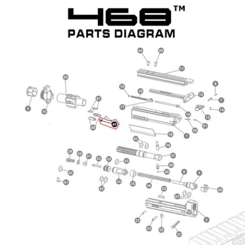 FSE-049 468 Ball Detent Cover Screws