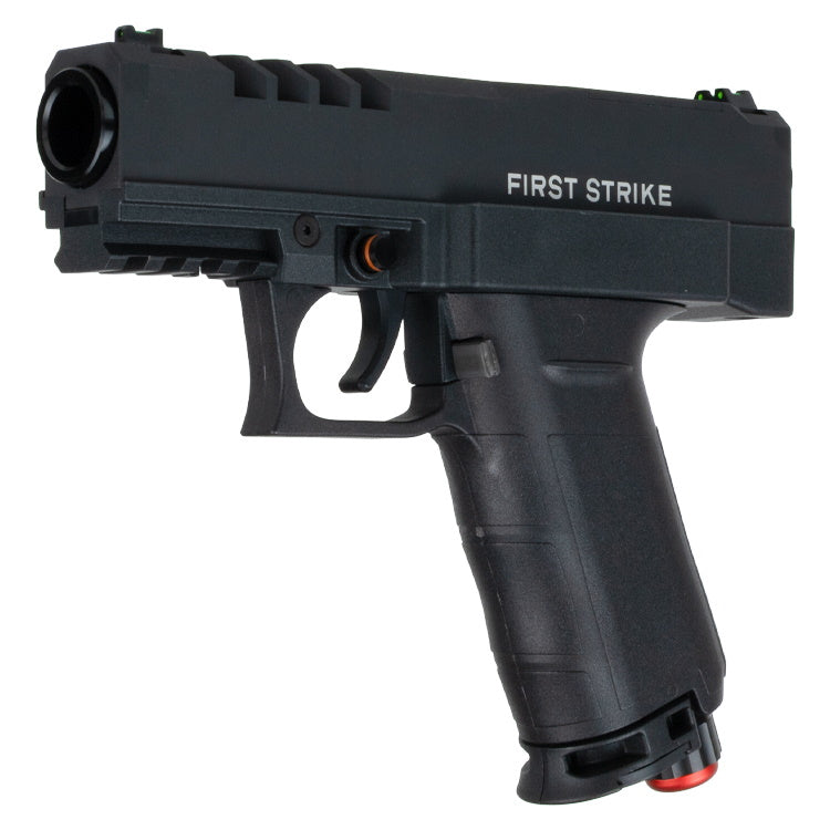 First Strike XP MagFed pistol front angle — milled body and short rail.