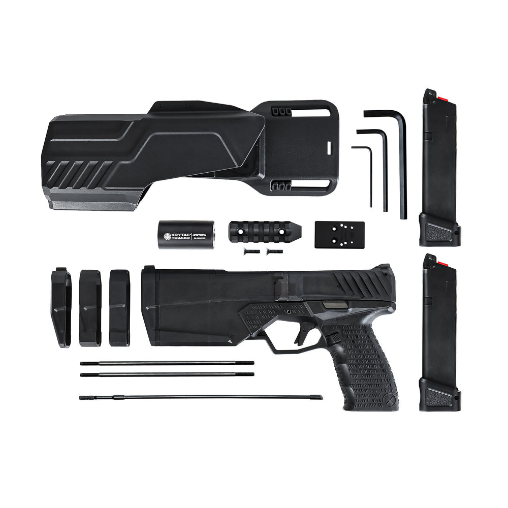 Krytac SilencerCo Maxim 9 Co2 Blowback Deployment Pack