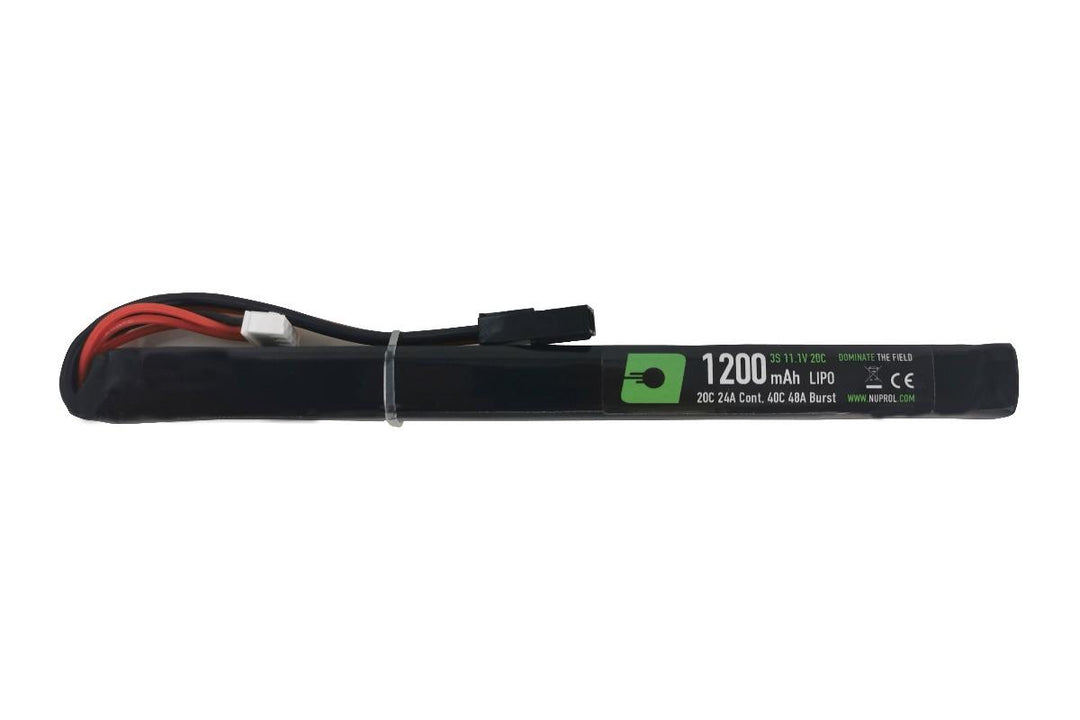 Nuprol Power 1200 MAh 11.1V 20C LIPO Slim Stick Type