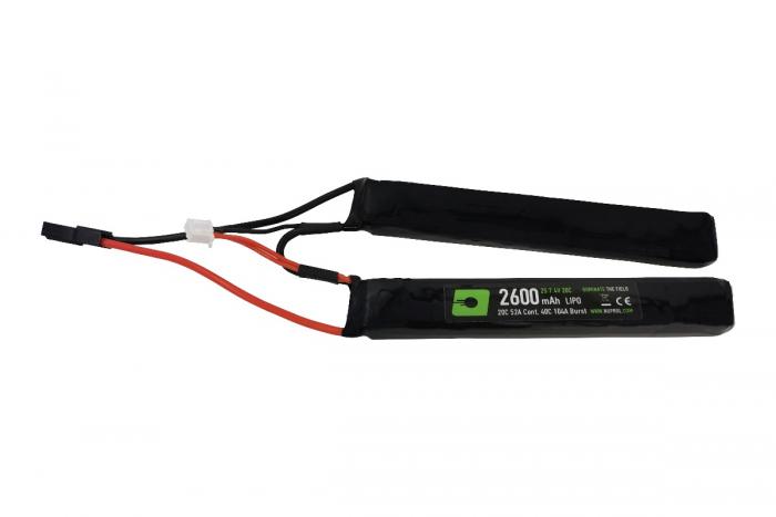 Nuprol Power 2600MAH 7.4V 20C LIPO Nunchuck Type