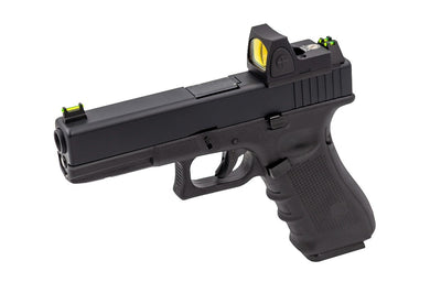 CNC'd Airsoft pistol black Raven EU7 Airsoft Pistol with RDS
