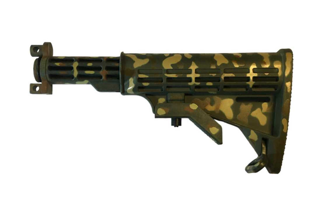 RAP4 Camo Buttstock designed for a Tippmann A5