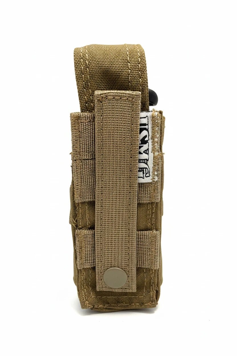 USMG Molle Pistol  Magazine Pouch (1X1) (Coyote Tan)