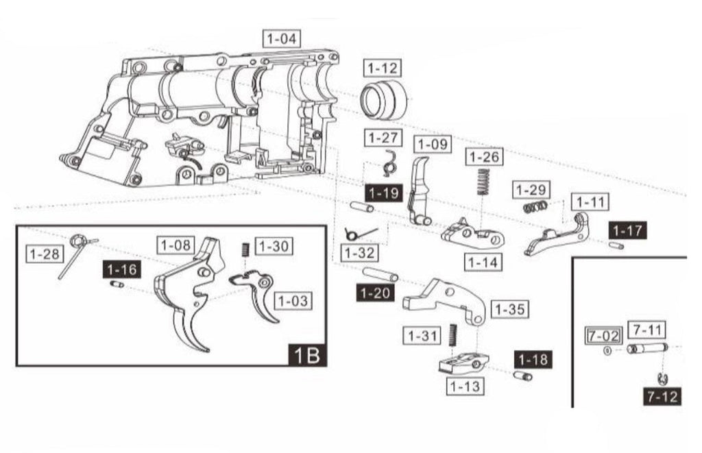 Umarex T4E TR50 1-09 Pushing Part – Modern Combat Sports