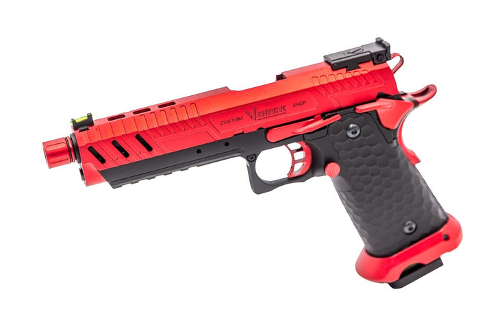 Vorsk Hi-Capa CS Vengence 5.1 Airsoft Pistol (Red Black)