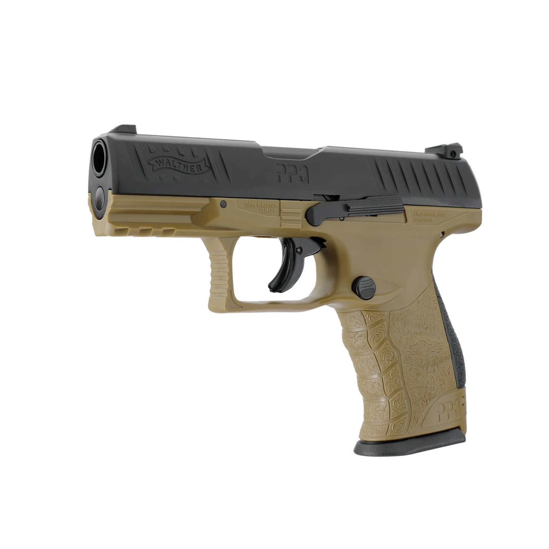 Tan PPQ T4E .43 Cal Paintball Pistol-Modern Combat Sports