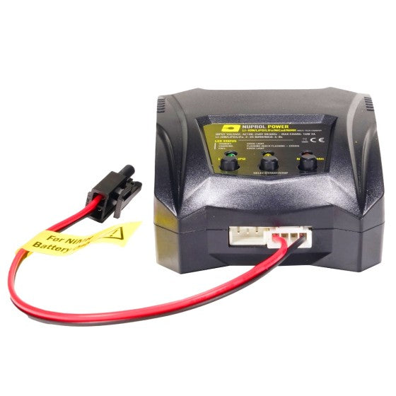LIPO / LIFE / LI-ION (2S/3S) NIMH / NICAD (4S/8S) BATTERY CHARGER