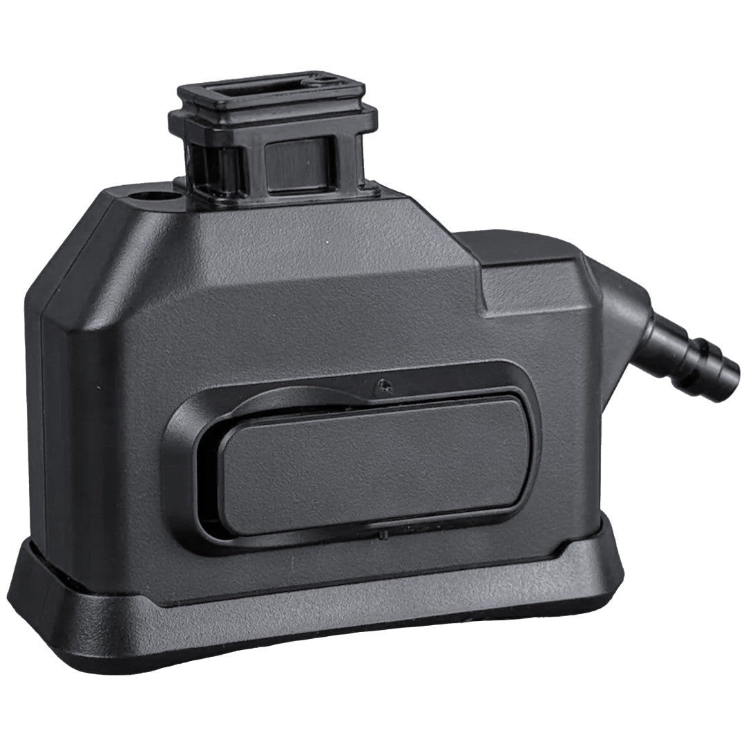 AirTac Hi-Capa HPA adapter fitted with M4 AEG magazine