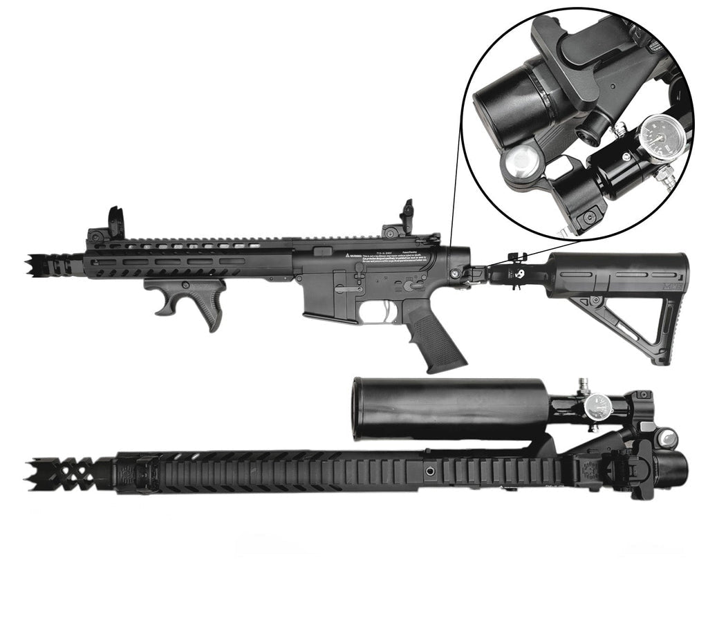 T16/T15 Drop-Down Folding Air Buttstock Adapter with Gen 3 Locking Mechanism
