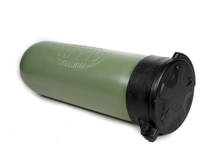 100 Round Olive Paintball Pod Pot