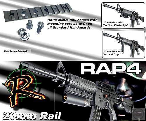20mm Rail (with Mounting Screws)