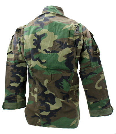 Fusion BDU Military Jacket - Woodland Camo