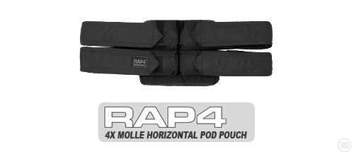 4x MOLLE Horizontal Pod Pouch-Modern Combat Sports