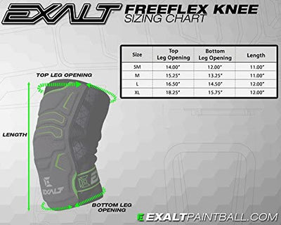 Exalt Paintball Freeflex Knee Pads