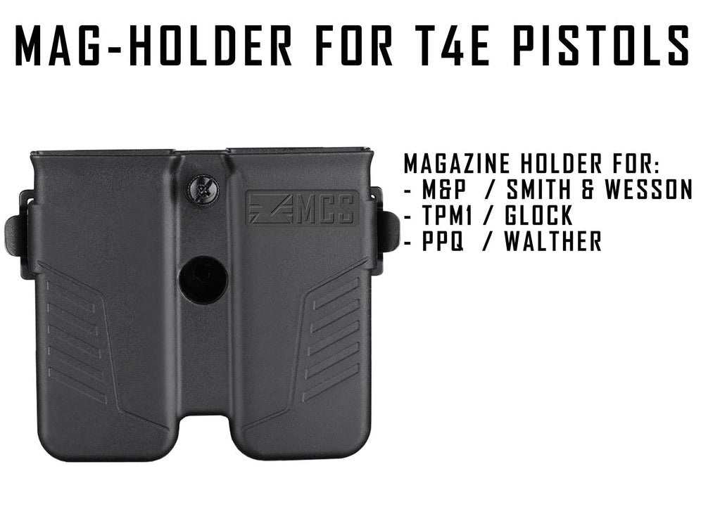 Twin Umarex T4E .43 Pistol Magazine Holder
