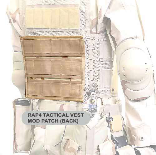 Tactical Vest Mod Patch (Back) (Olive Drab)