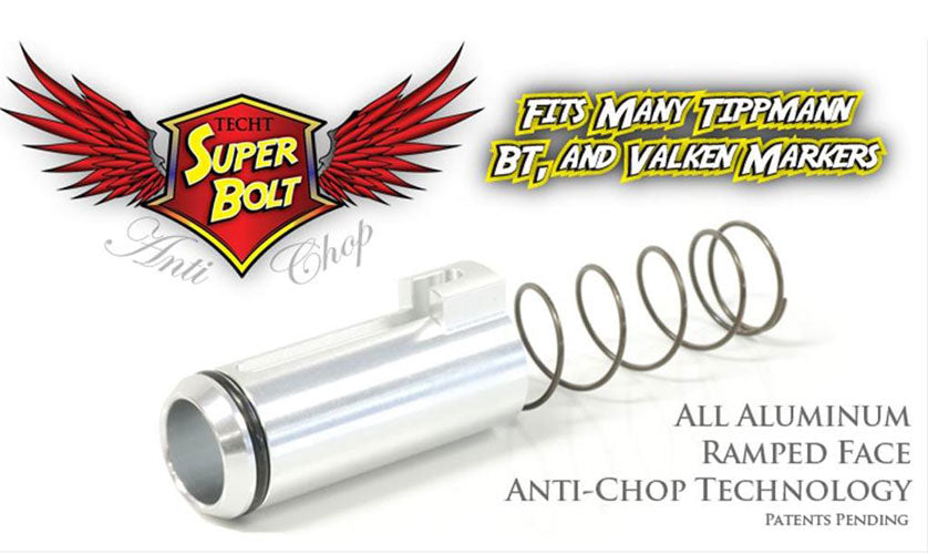 Techt Paintball Super Bolt For Tippmanns, BT's and Valken Paintball Markers