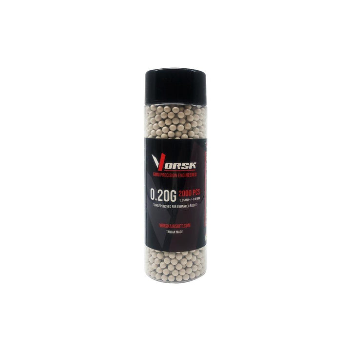 VORSK 6MM BB Airsoft Ammo - 2000