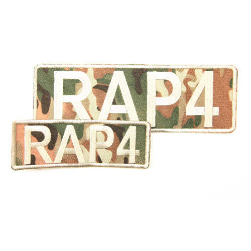 RAP4 Camo Patches (Front & Back) (Eight Color Desert Camo)