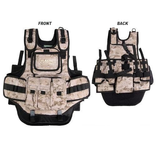 Counterstrike Padded Camo Paintball Vest - Chest Protector-Modern Combat Sports